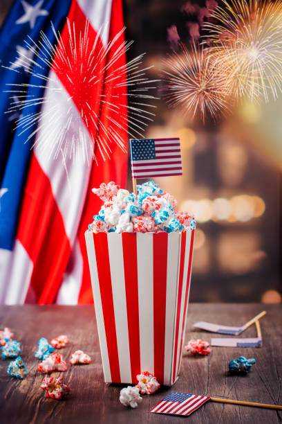 istock Paper cups with colorful popcorn 1500517558