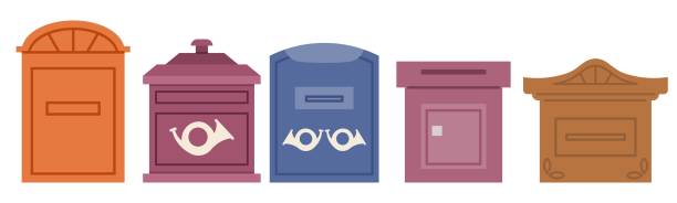 60+ Postoffice Mailbox Stock Illustrations, Royalty-Free Vector ...