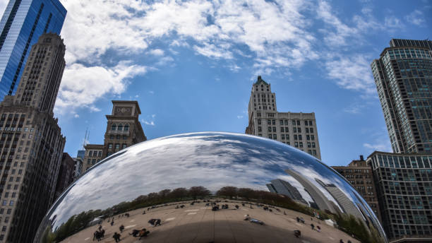 Chicago IL USA : May 7, 2019 Buildings/Landmarks Parks/Outdoor