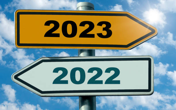 istock Year 2022 -2023 road signs 1500524054