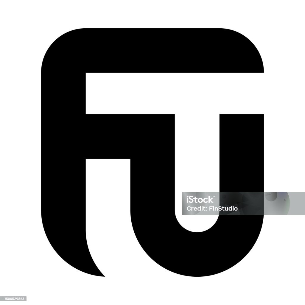 Fu Monogram Professional Innovative Initial Fu Logo And Uf Logo Letter Fu Or Uf ...