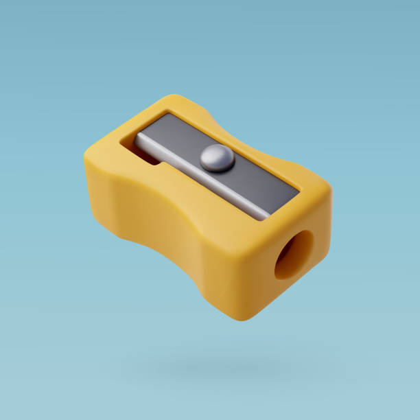 istock 3d Pencil Sharpener, Pencils cutters, School and Education icon, Back to School concept. 1500532224