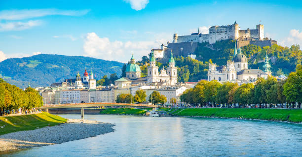 istock Salzburg old town skyline, Austria 1500540299