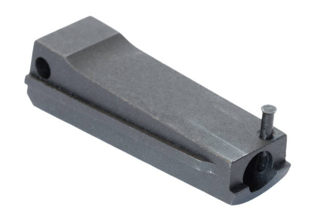 istock Pin going into semi-auto handgun mainspring housing 1500543590
