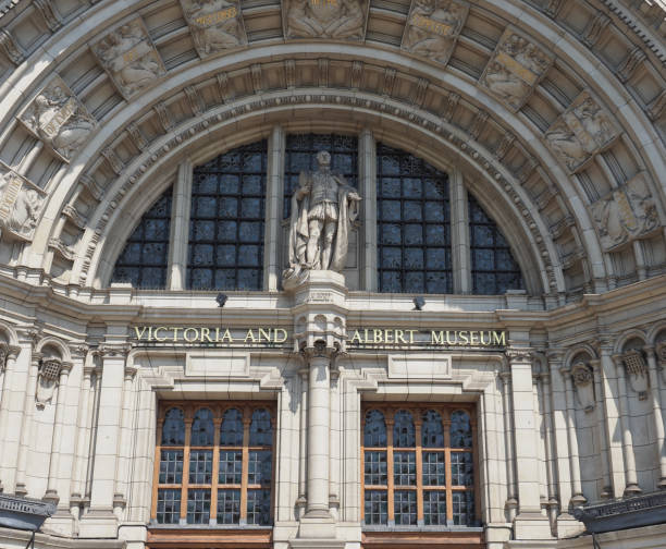 Entrance to the historical building in London