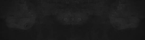 istock Black anthracite stone concrete texture background panorama banner long 1500559213