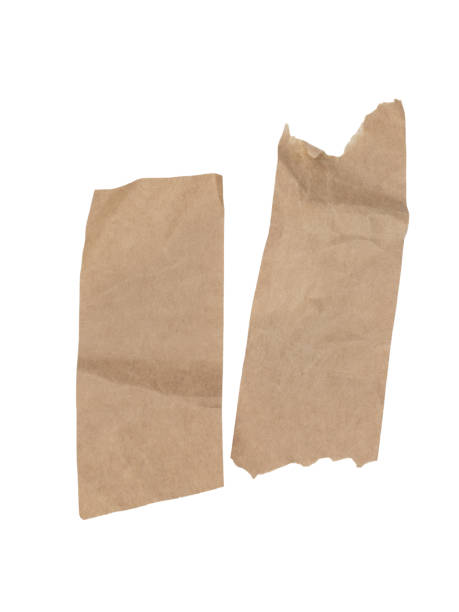 istock brown paper isolated on  a white background 1500566889