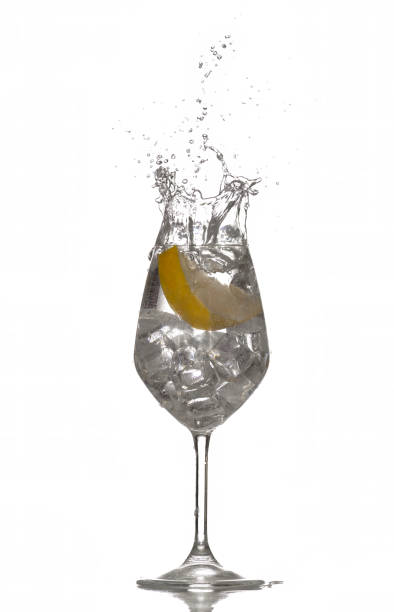 istock Splash photography with a lemon and water. 1500570054