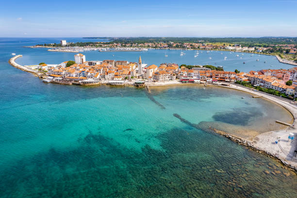 istock Aereal view over Umag, Istria, Croatia 1500571575