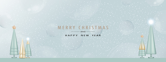 Merry Christmas,New Year 2024 Background with snowy and xmas decoration,Vector winter Scene,Backdrop Banner for Holiday Festive,Sale,Promotion,Greeting Card,Website Header,Poster,Template