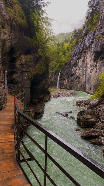 istock A majestic gorge with a mountain stream 1500599426