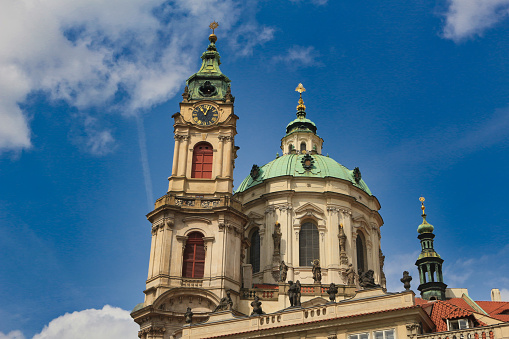 Vienna Austria, city skyline at St. Charles Church (Karlskirche)