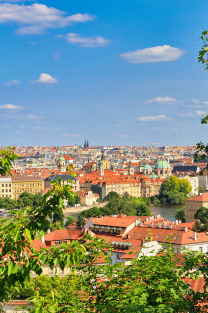 Prague panorama viewed from the Castle