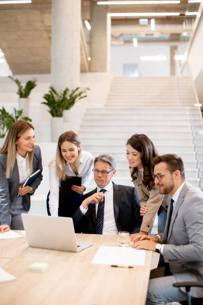istock Young startup team working in the office 1500621656