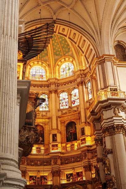 istock Interior of Granada cathedral in Andalusia, Spain 1500637866