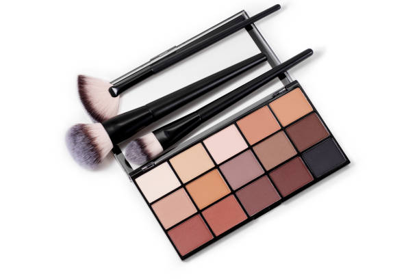 istock Palette of nude makeup shades. 1500646889