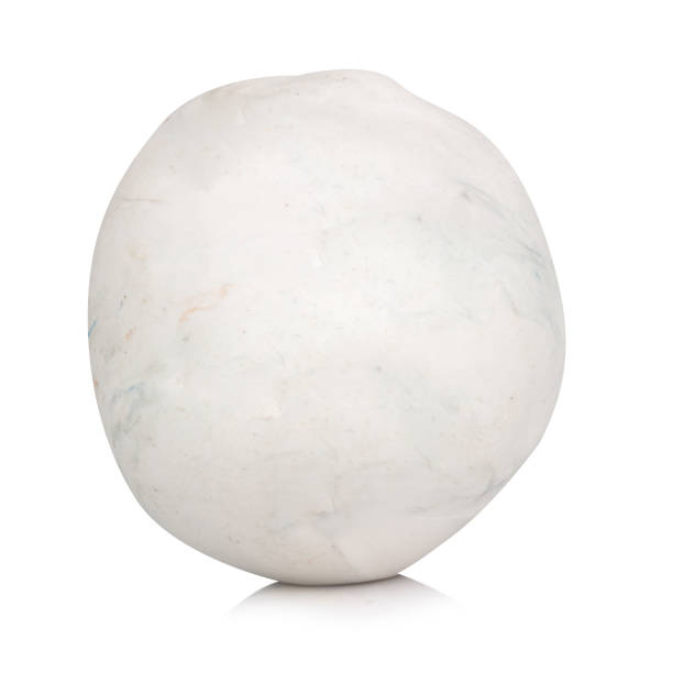 istock plasticine white sphere isolated on white background single one 1500651854