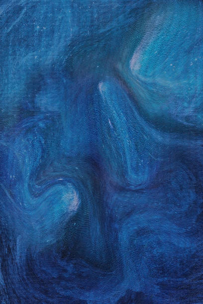 istock blue liquified abstract background. blue texture background 1500660079
