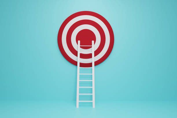 istock red and white achievement goal through stair step emission 3d render illustration 1500660168