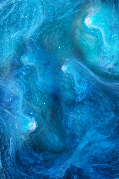 istock Abstract blue  Background Design. liquify blue background 1500660484