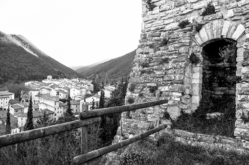 Esasnatoglia a small village in Macerata Province (Marche - Italy)