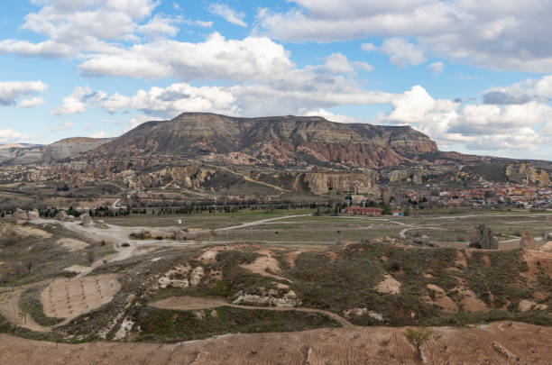 A picture of the landscape of the Goreme Historical National Park.
