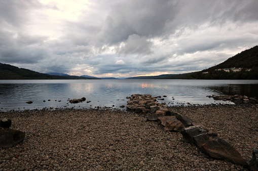 Loch Ailort near Fort William in the Scottish Highlands.