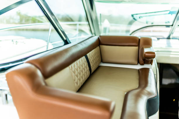 istock Lounge area on a yacht 1500688970