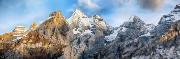 istock Spectacular autumn view Bluemlisalp summit 1500692342