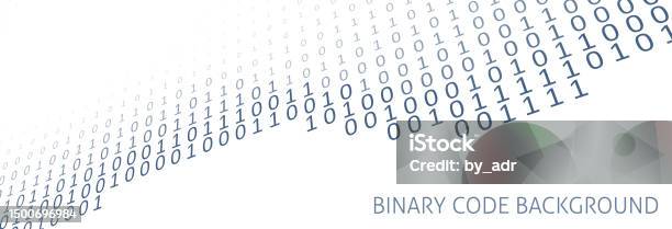 Binary Code Digital Banner Vector Graphics Stock Illustration ...