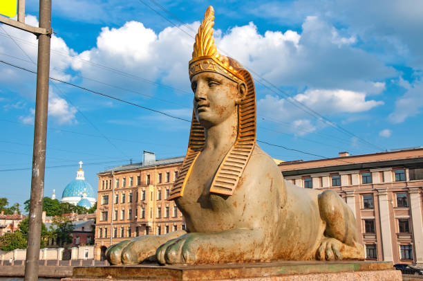 St. Petersburg, Russia - August 15 , 2022: Sphinx High quality photo