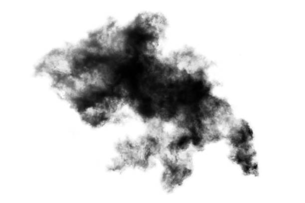 istock Cloud Isolated on white background,Smoke Textured,Abstract black 1500739088