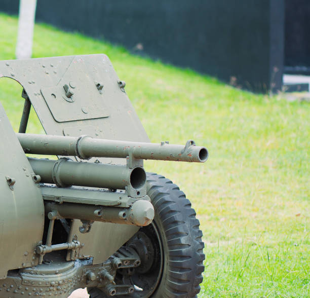 istock Display of retired World War II artillery 1500740916