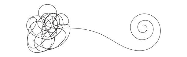 90+ Untangle String Stock Illustrations, Royalty-Free Vector Graphics ...