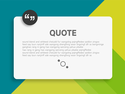 Quote Bubble Comment Note Frame Vector Design Material Information ...