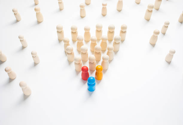istock Business human resource management concepts.build team confidence. plan and strategy analysis. partnership development idea 1500762806