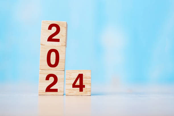istock block 2024 text on table. Resolution, strategy, plan, goal, motivation, reboot, business and New Year holiday concepts 1500766035