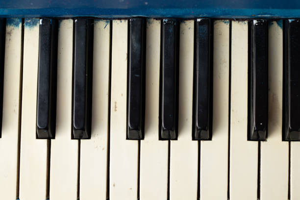 istock piano old as background close up, musical instrument 1500766754