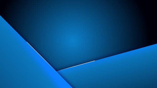 istock Shiny glowing geometric lines and shapes background. Luxury metallic polygonal tech bg. Endless futuristic corporate technology bg. Simple minimalistic. 1500768658