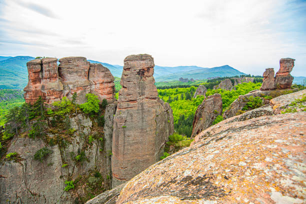 istock Belogradchik cliff rocks Bulgaria is a great touristic attraction 1500779820