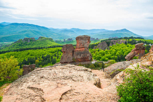 istock Belogradchik cliff rocks Bulgaria is a great touristic attraction 1500780535