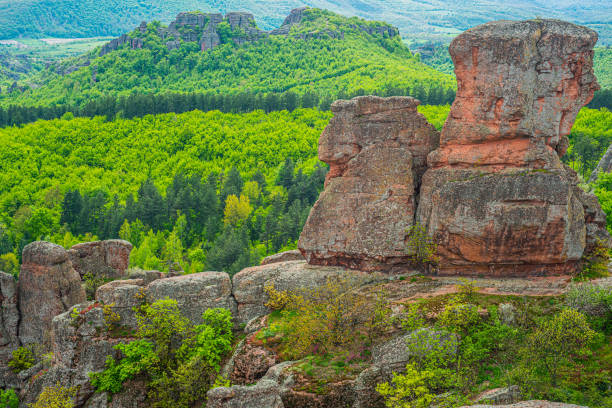 istock Belogradchik cliff rocks Bulgaria are great touristic attraction 1500781115