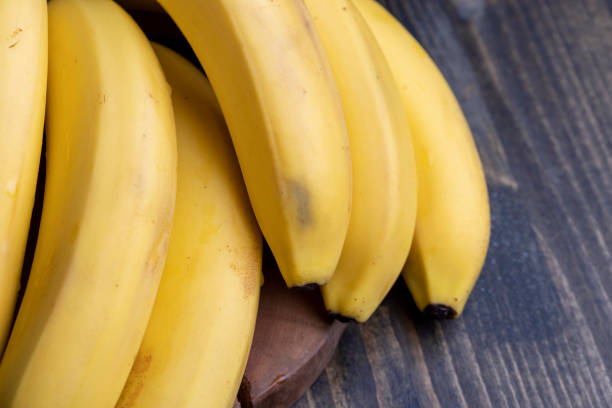 istock Ripe yellow bananas on the table 1500789731