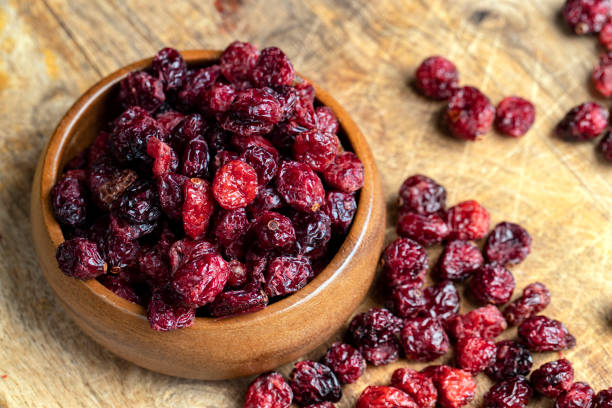 istock Dried red cranberries with sugar syrup 1500789852