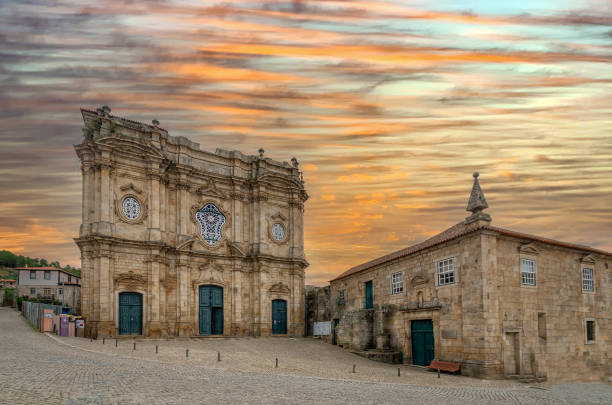 The Monastery of Santa María de Salcedas, ​ is located in the parish of Salzedas, municipality of Tarouca, Portugal. Belonging to the Cistercian Order, dating from the 12th century, and the land on which it was built was donated by Teresa Afonso, daughter of Count Afonso Nunes de Celanova and wife of D. Egas Moniz, the Aio.