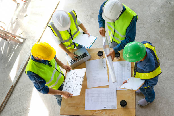 istock engineering teamwork meeting on site work,engineers project manager consultation meeting with coworker 1500794075