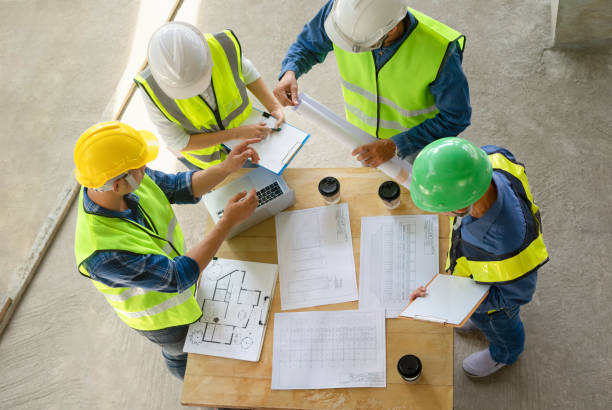 istock engineering teamwork meeting on site work,engineers project manager consultation meeting with coworker 1500794225