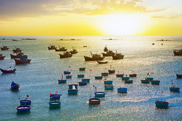 istock Fishing Boats, Vietnam 1500801540
