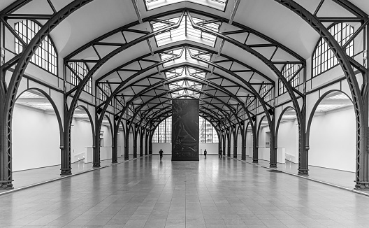 Inside Museum Berlin Hamburger Bahnhof, Berlin central Chausseestrasse