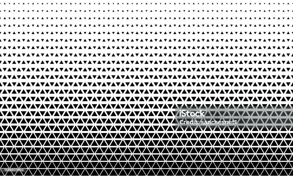 Triangular Pattern 5 Stock Illustration - Download Image Now - Pattern ...